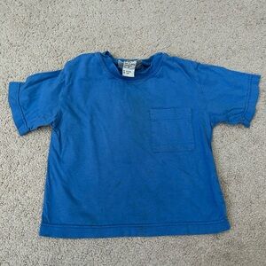 Corner Store Blue Kids T-Shirt with Pocket Size 3T